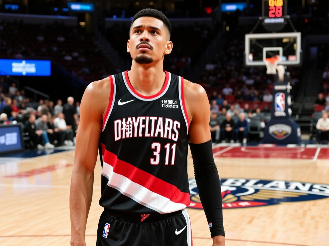 杨瀚森登场1分半0分1失误阿夫迪亚34+11开拓者胜鹈鹕